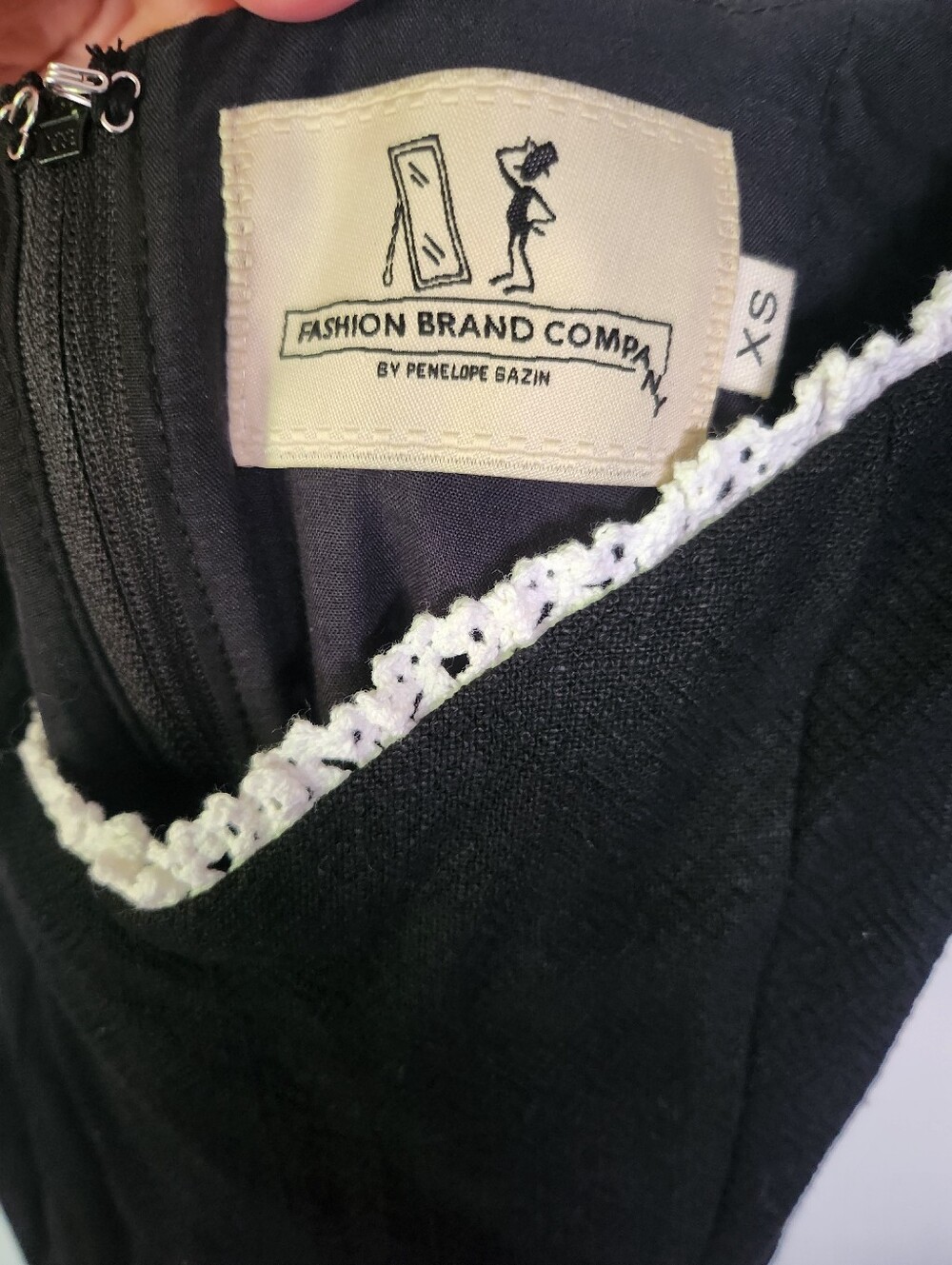 FBC French Virgin Thick Linen Mini Dress - Picture 5 of 5